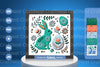 Easter Bunny Floral Folk Art Papercut SVG Bundle