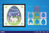 Easter Bunny Layered Papercut SVG Bundle