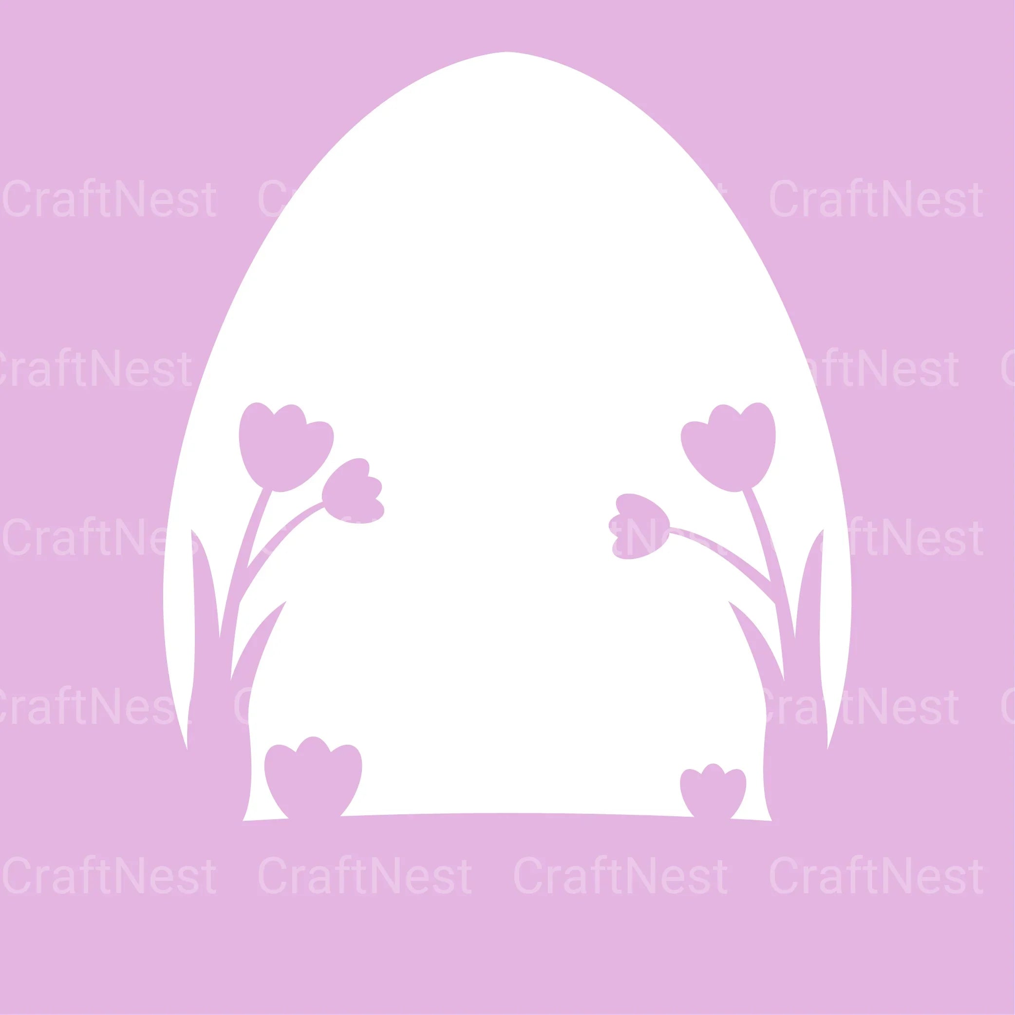 Easter Bunny Layered Papercut SVG Bundle - CraftNest - Digital Crafting and Art