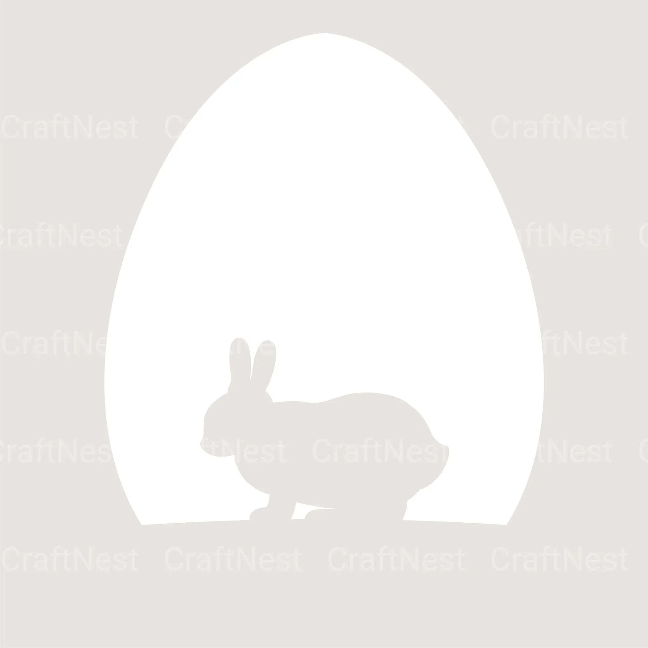 Easter Bunny Layered Papercut SVG Bundle - CraftNest - Digital Crafting and Art