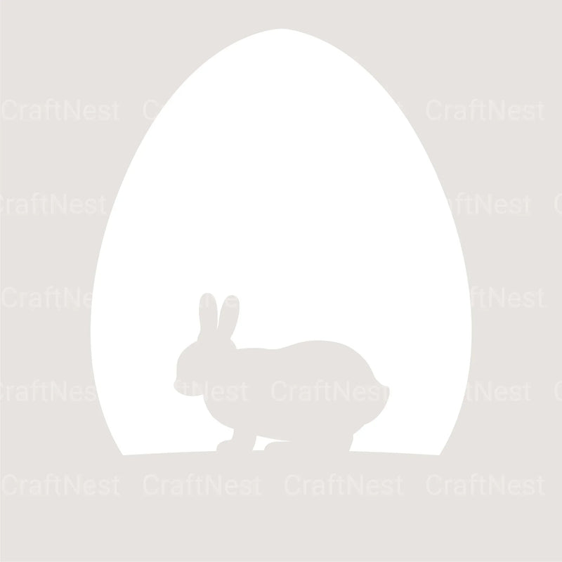 Easter Bunny Layered Papercut SVG Bundle - CraftNest - Digital Crafting and Art