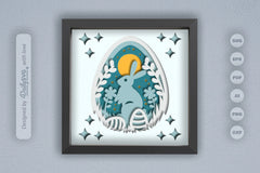 Easter Bunny Papercut SVG Bundle 1 - CraftNest - Digital Crafting and Art