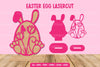Easter Egg Laser Cut SVG Bundle Clipart