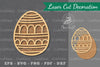Easter Egg Laser Cut Decoration Clipart Bundle