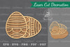 Easter Egg Laser Cut Decoration Bundle