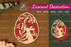 Easter Egg Laser Cut Decoration Bundle