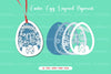 Easter Egg Layered Papercut SVG Bundle
