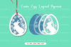 Easter Egg Layered Papercut SVG Bundle