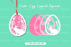 Easter Egg Layered Papercut SVG Bundle