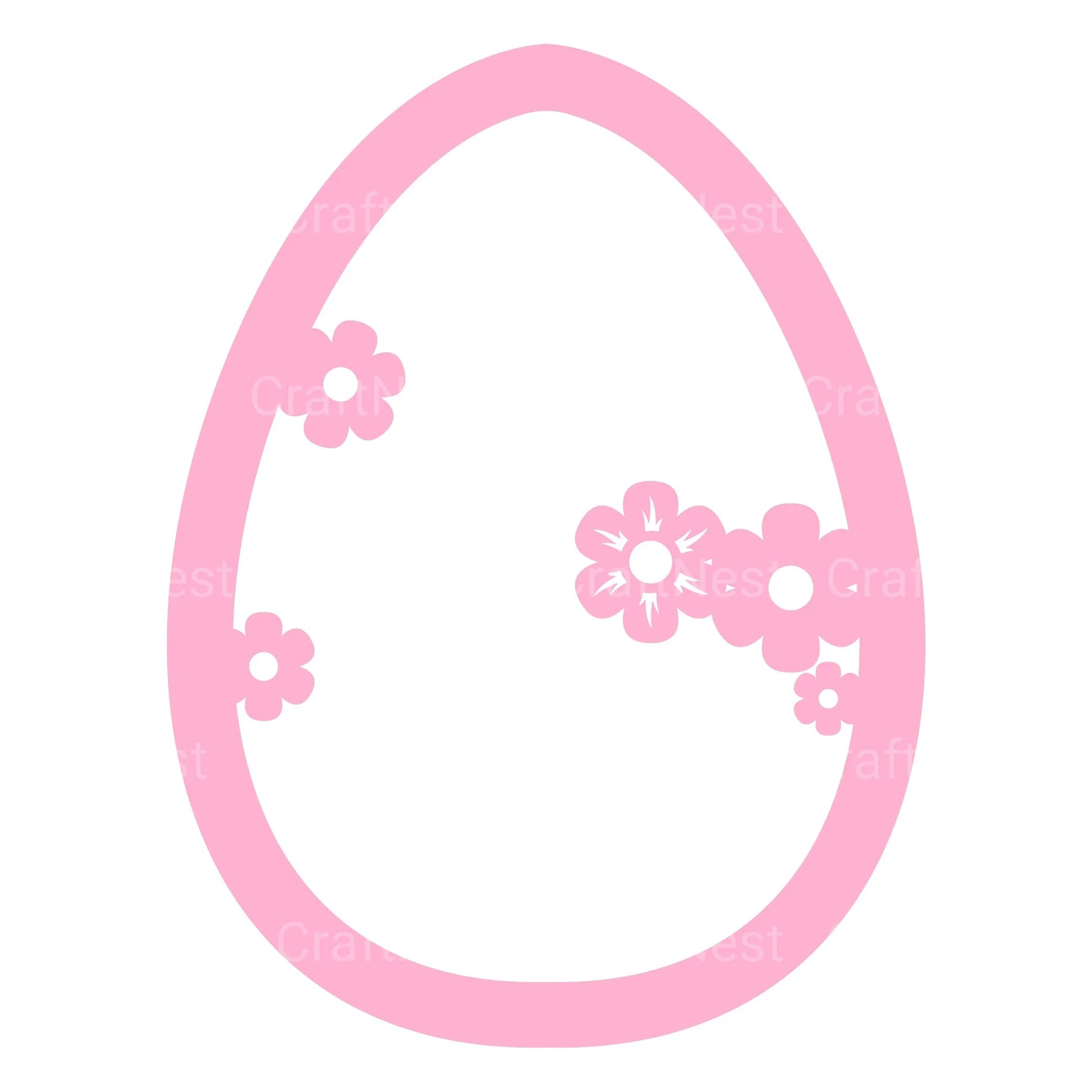 Easter Egg Layered Papercut SVG Bundle - CraftNest - Digital Crafting and Art