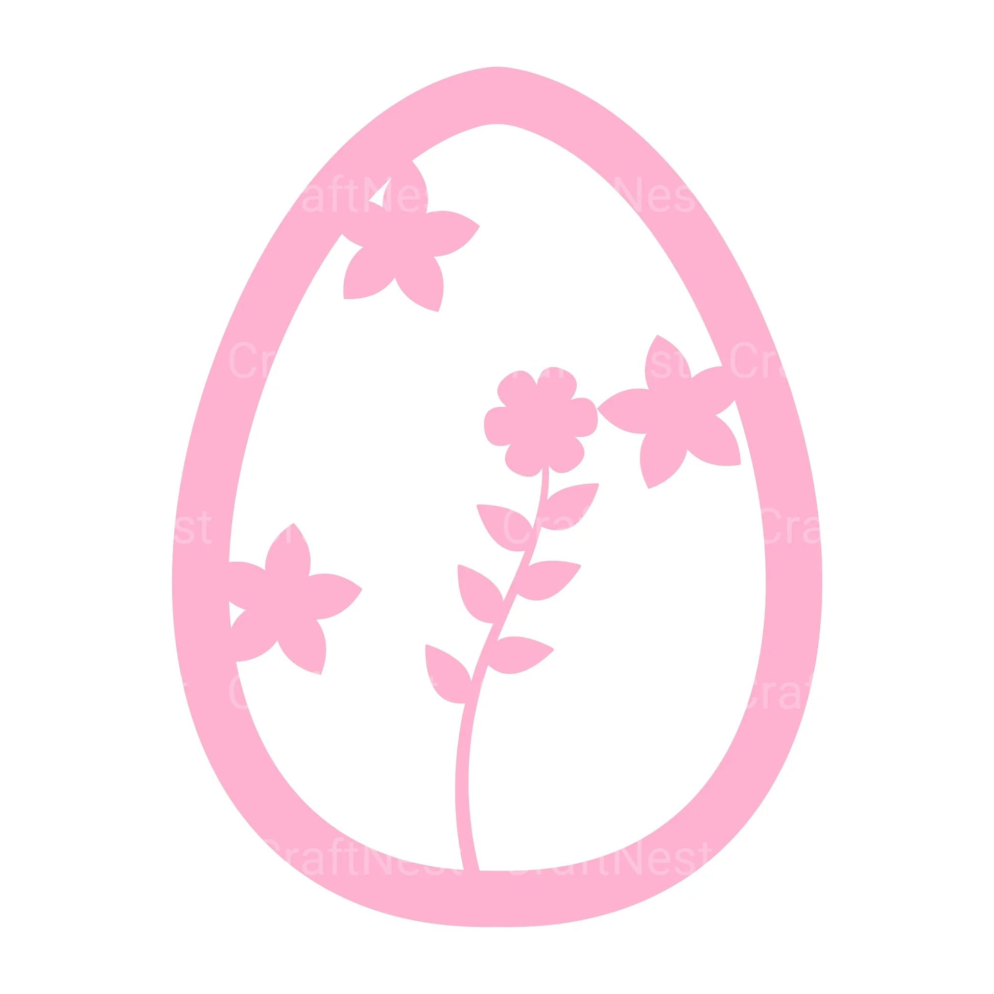 Easter Egg Layered Papercut SVG Bundle - CraftNest - Digital Crafting and Art