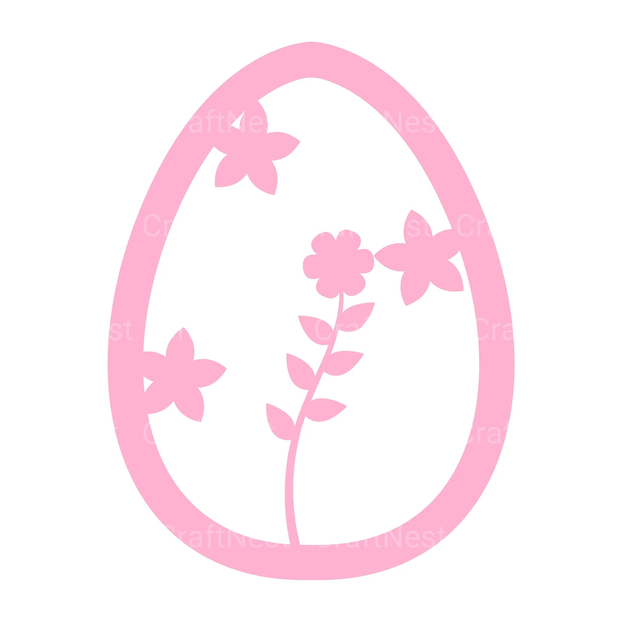 Easter Egg Layered Papercut SVG Bundle - CraftNest - Digital Crafting and Art