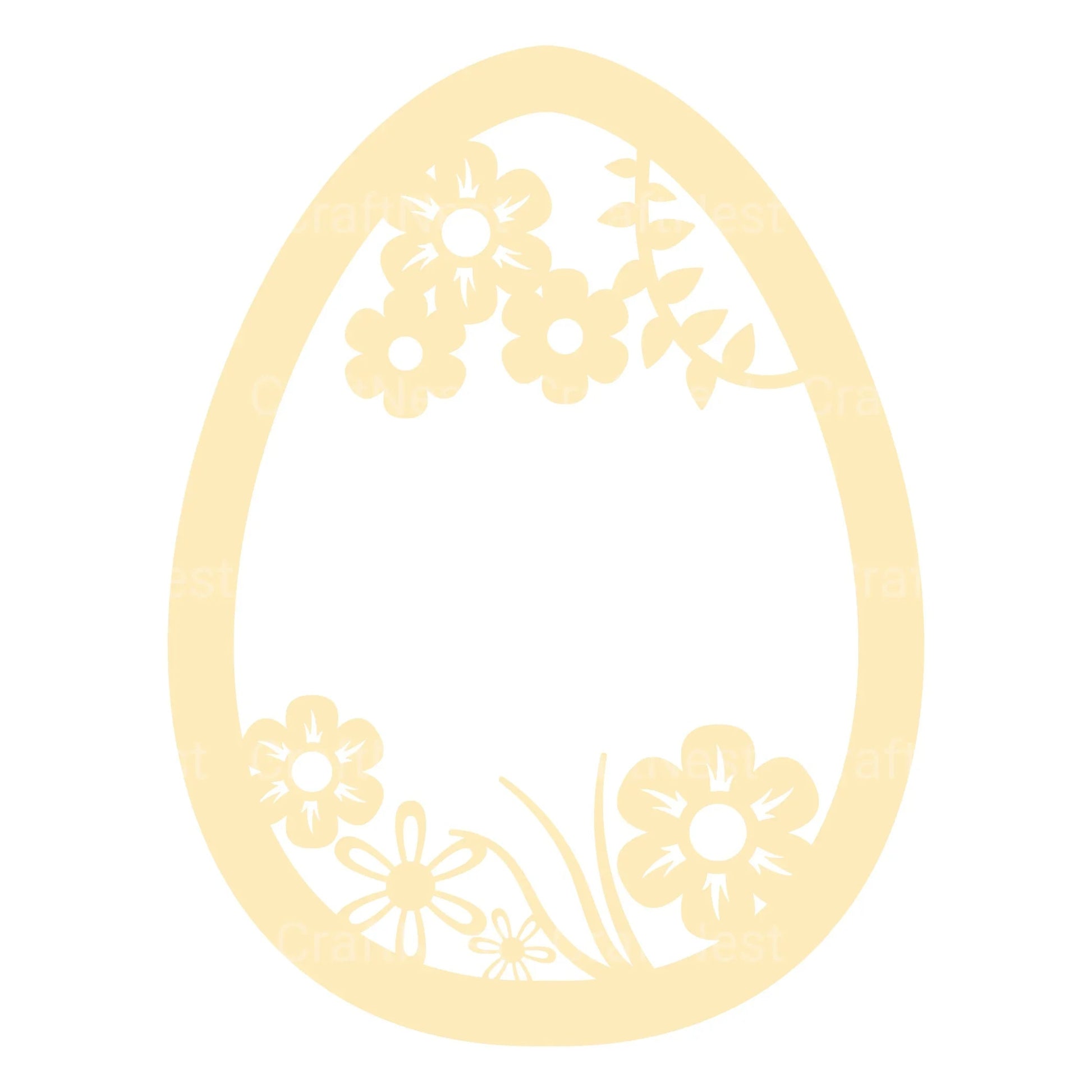 Easter Egg Layered Papercut SVG Bundle - CraftNest - Digital Crafting and Art