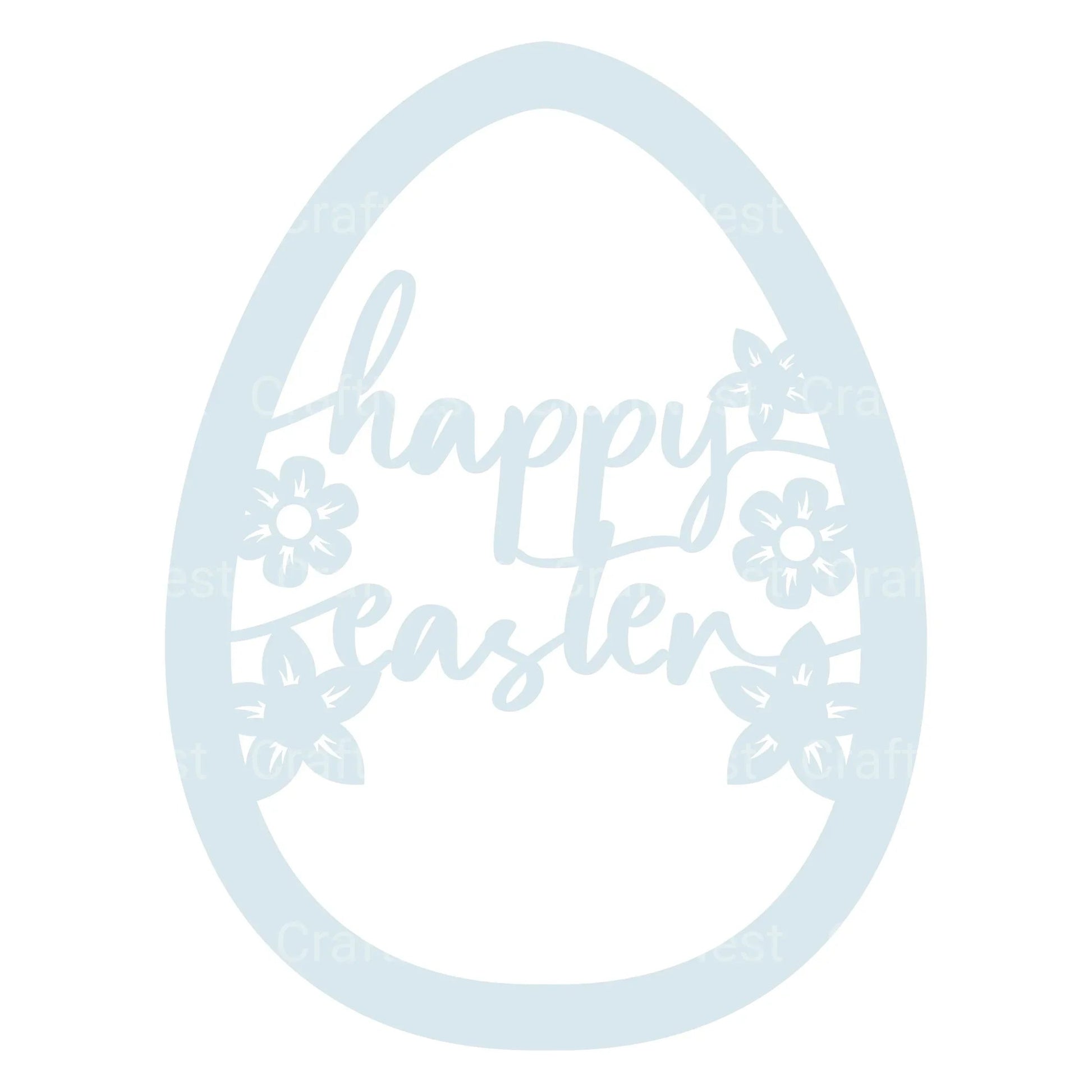 Easter Egg Layered Papercut SVG Bundle - CraftNest - Digital Crafting and Art