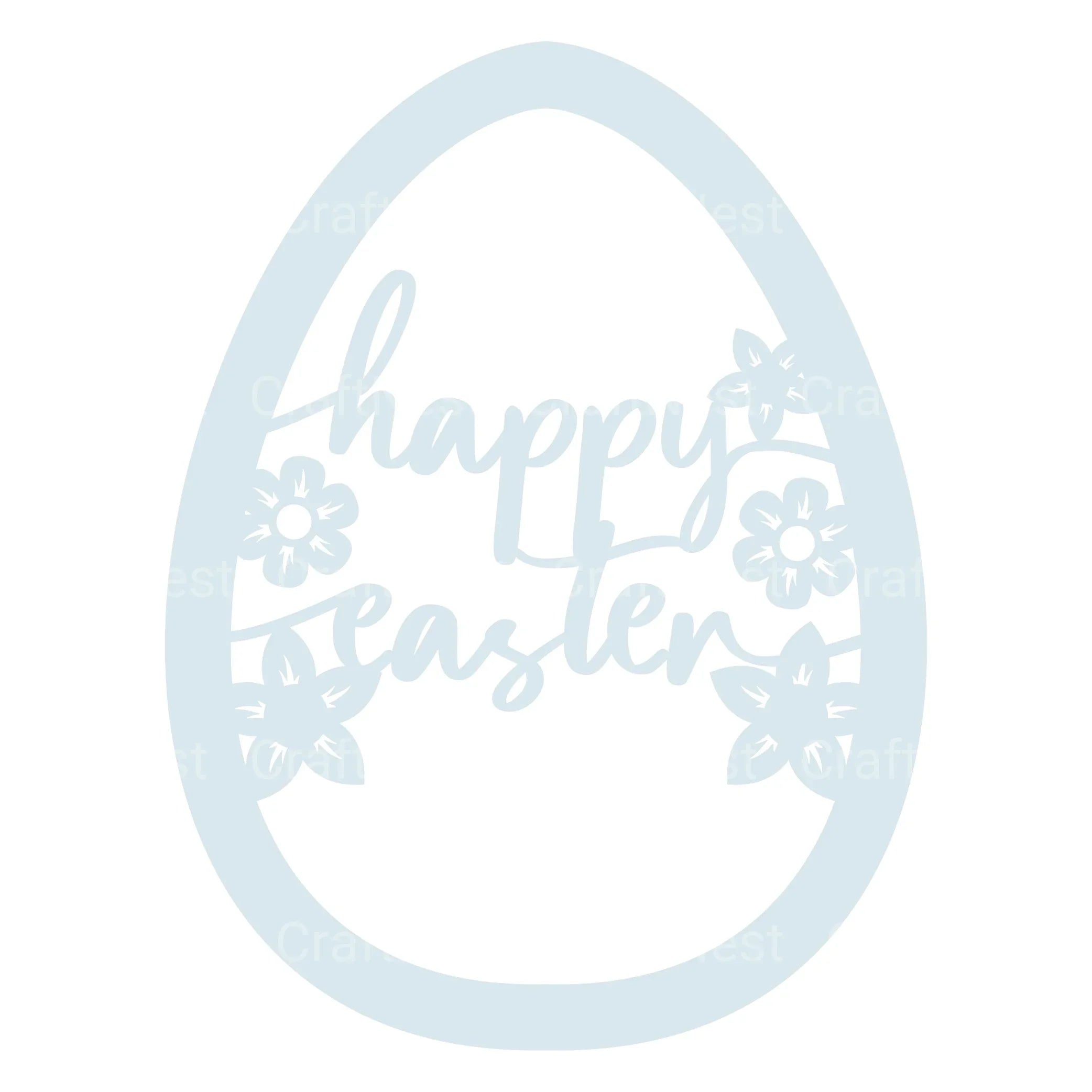 Easter Egg Layered Papercut SVG Bundle - CraftNest - Digital Crafting and Art