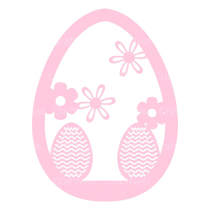 Easter Egg Layered Papercut SVG Bundle - CraftNest - Digital Crafting and Art