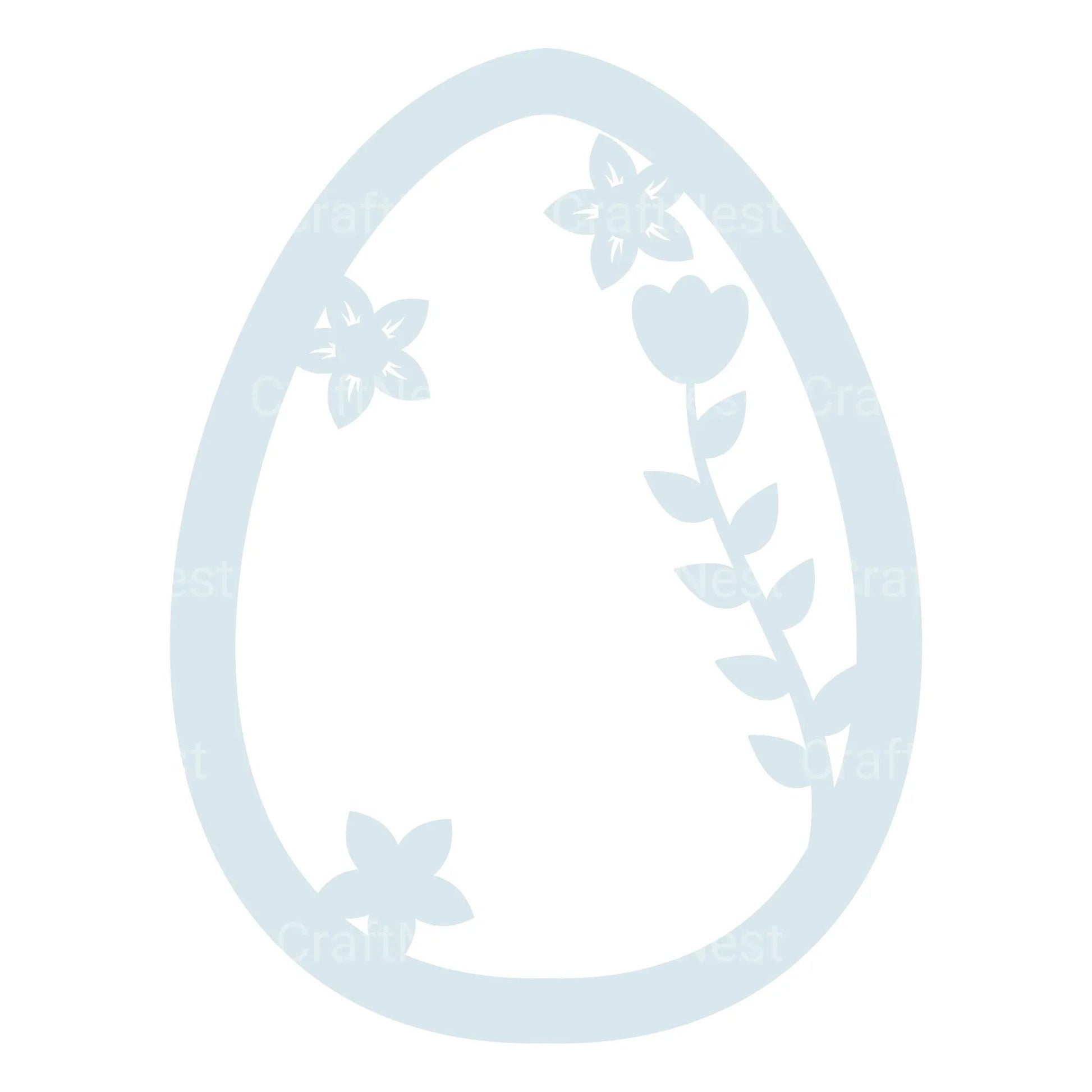 Easter Egg Layered Papercut SVG Bundle - CraftNest - Digital Crafting and Art