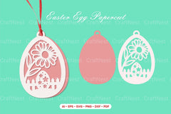 Easter Egg Papercut SVG Bundle - CraftNest - Digital Crafting and Art