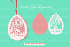 Easter Egg Papercut SVG Bundle