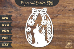 Easter Egg Papercut SVG Bundle - CraftNest - Digital Crafting and Art