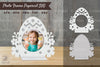 Easter Egg Photo Frame Papercut SVG Bundle