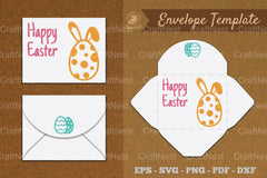 Easter Envelope Template SVG Bundle - CraftNest - Digital Crafting and Art