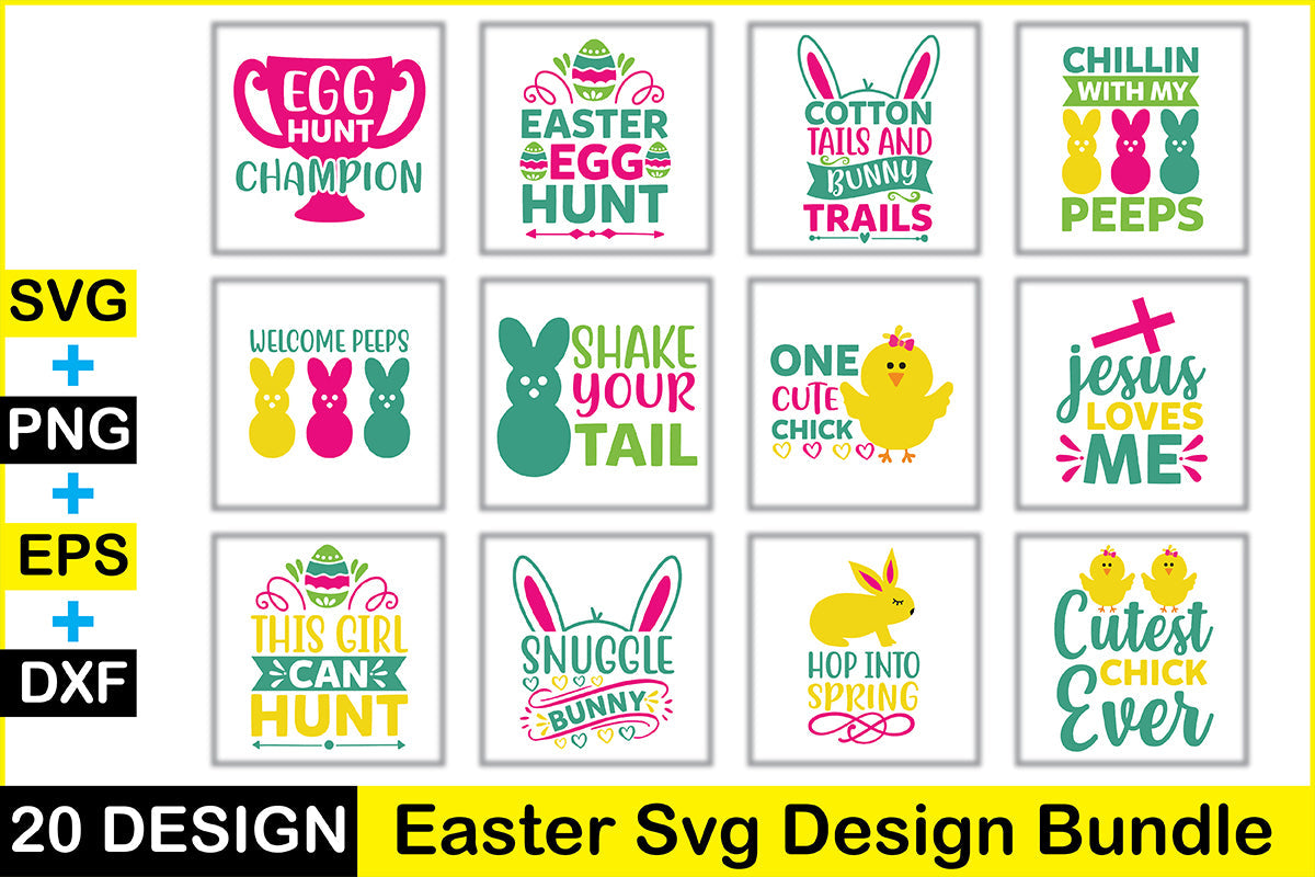 2 Easter SVG Bundle