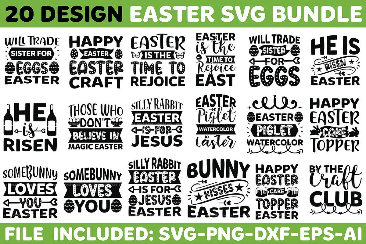 Easter SVG Bundle