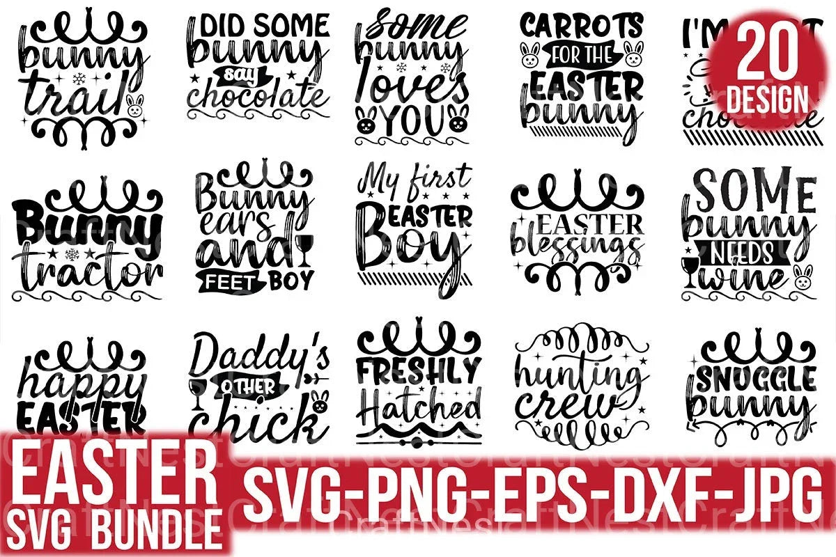 Easter Bundle - CraftNest - Digital Crafting and Art