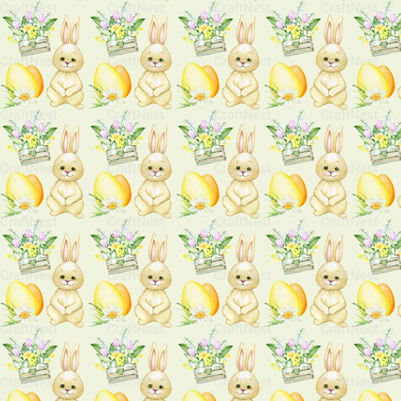 Easter Sublimation Digital Paper - CraftNest - Digital Crafting and Art