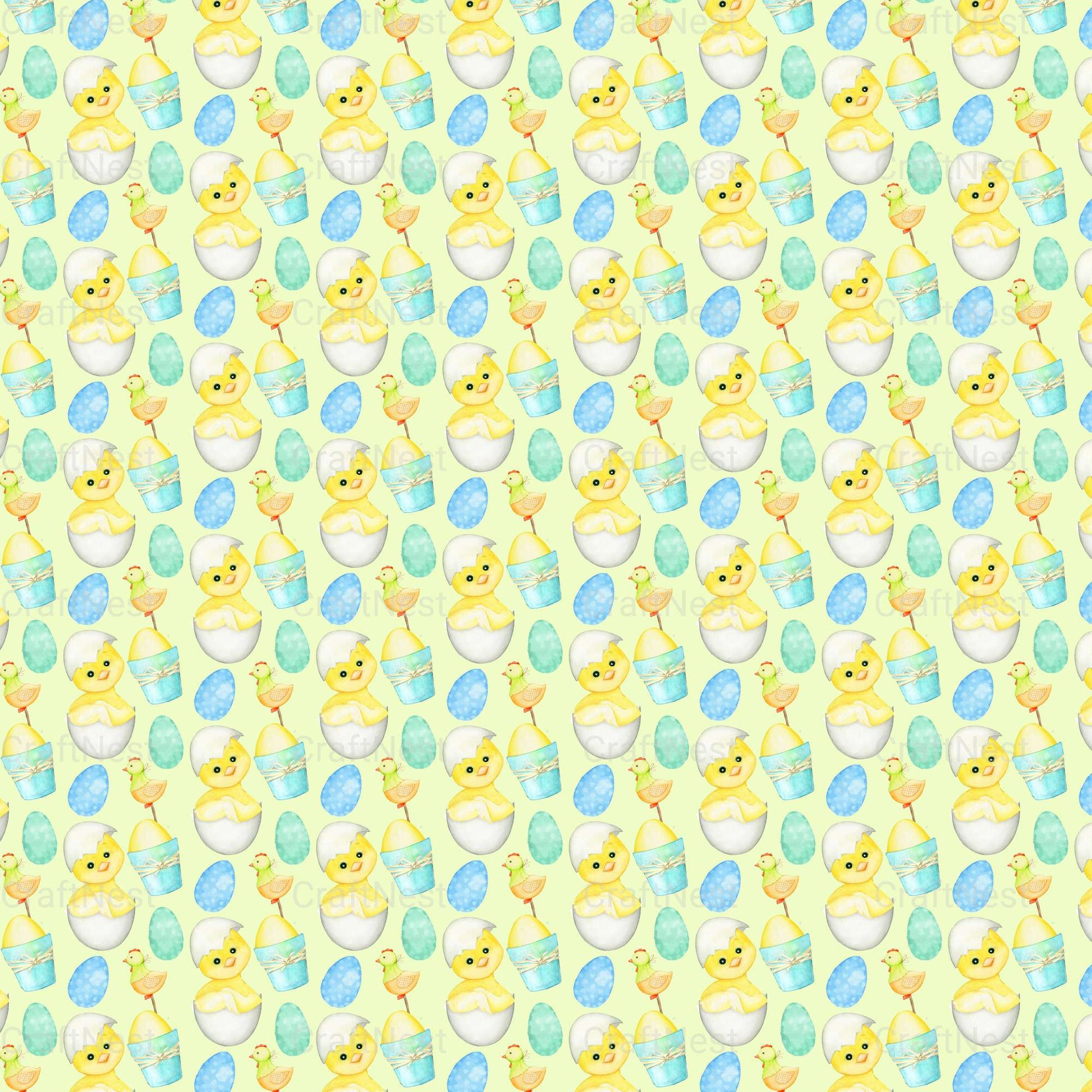Easter Sublimation Digital Paper - CraftNest - Digital Crafting and Art