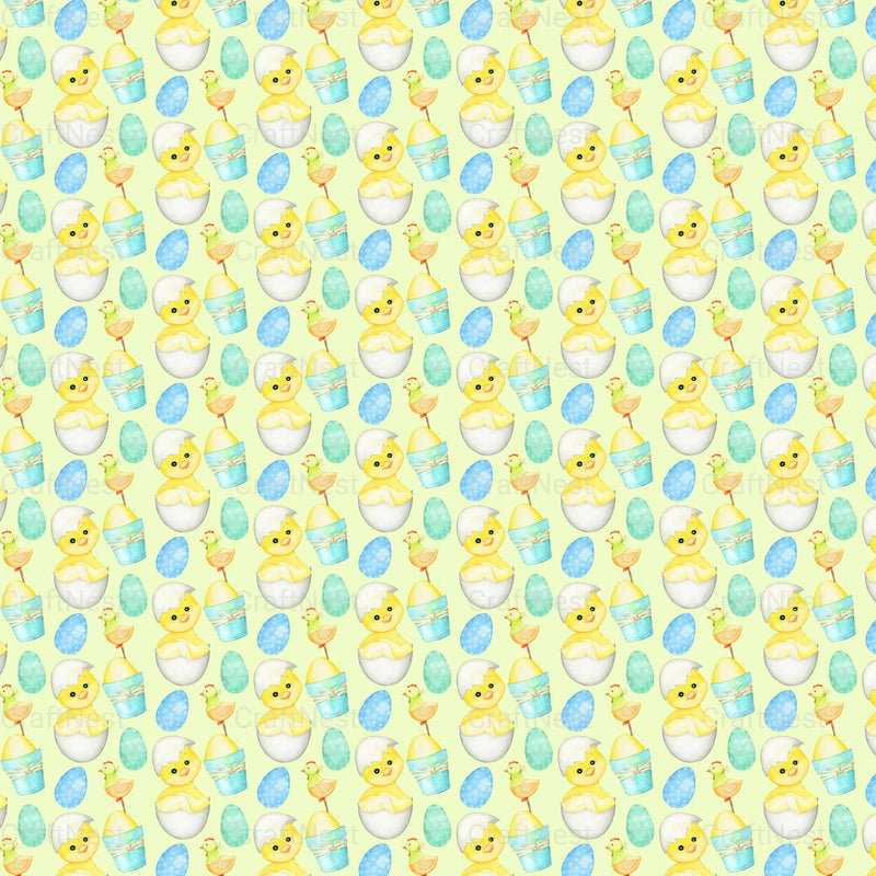Easter Sublimation Digital Paper - CraftNest - Digital Crafting and Art
