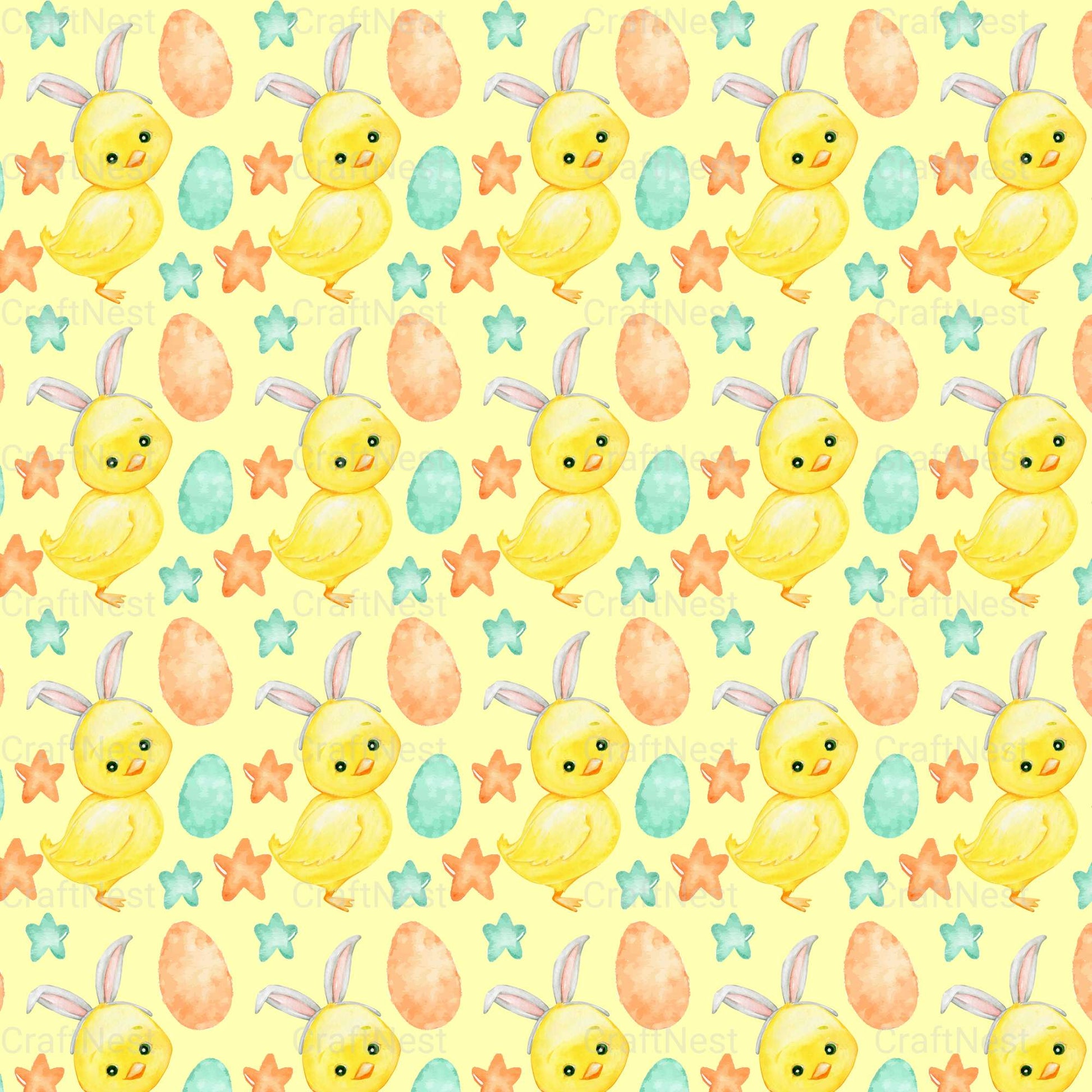Easter Sublimation Digital Paper - CraftNest - Digital Crafting and Art