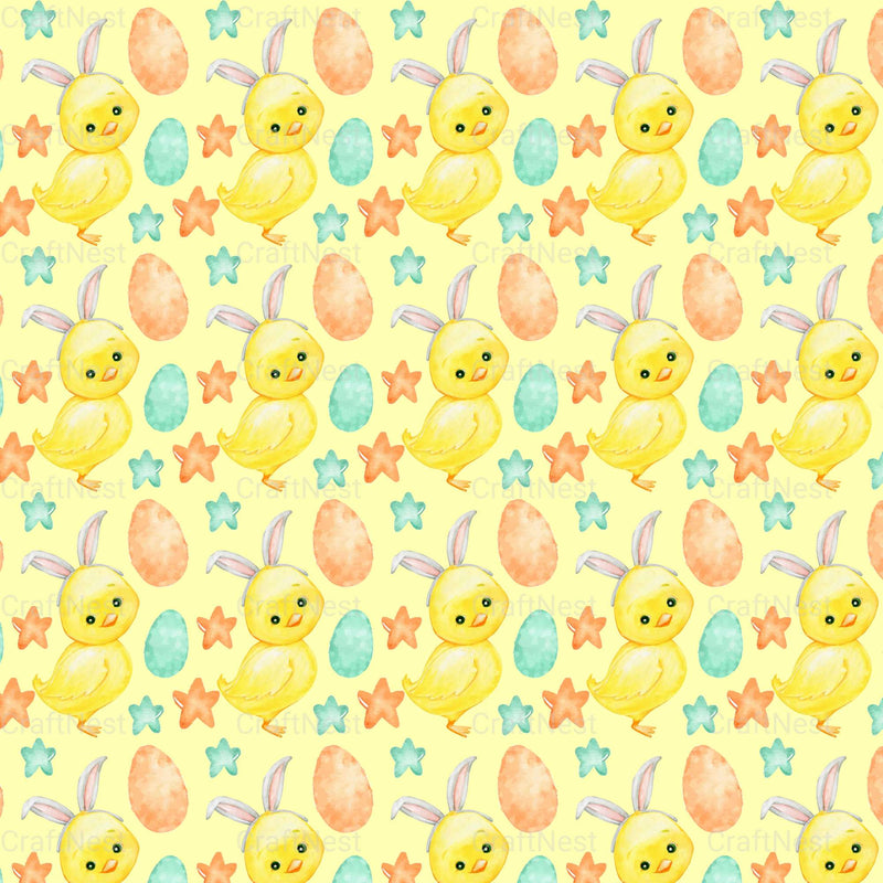 Easter Sublimation Digital Paper - CraftNest - Digital Crafting and Art