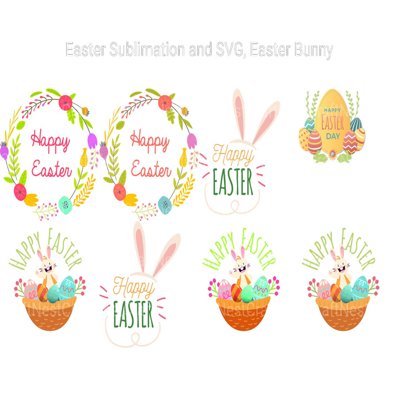 Easter Bunny SVG - CraftNest - Digital Crafting and Art