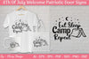 Eat Sleep Camp Repeat SVG Bundle