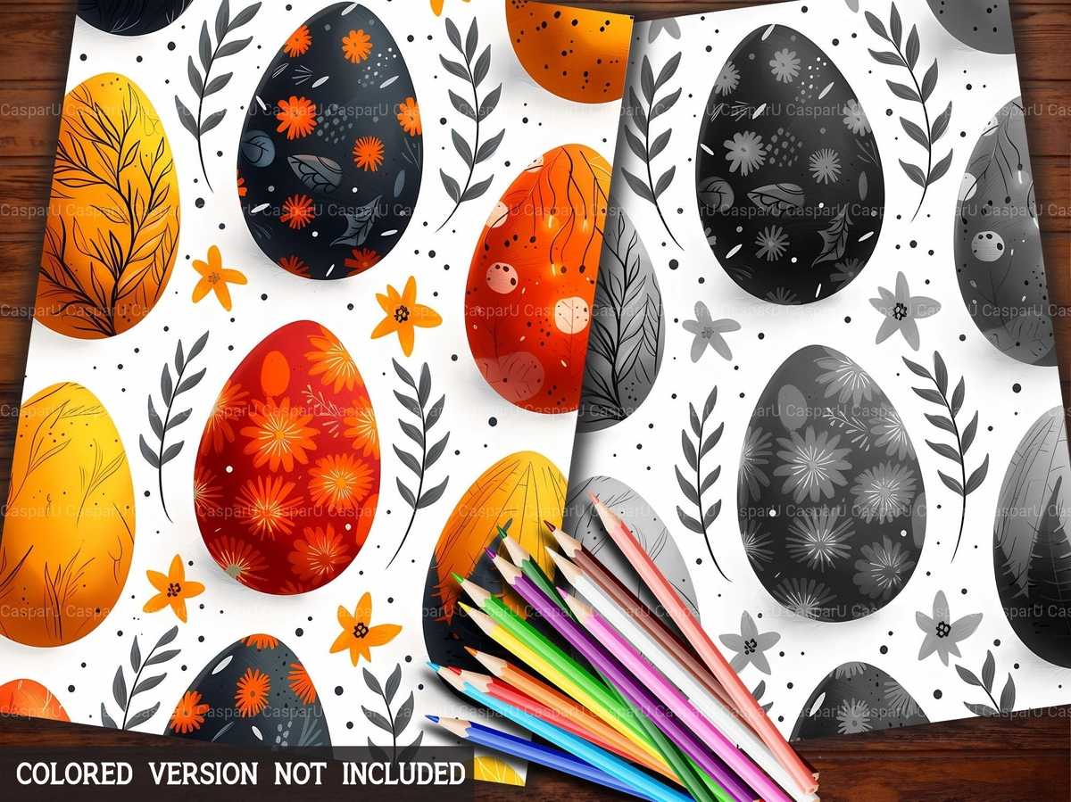 Eclectic Easter Coloring Books - CraftNest