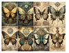 Steampunk Butterfly Junk Journal Pages