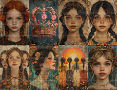 Girls Back To School - CraftNest - Digital Crafting and Art