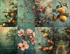 Green Orchard Junk Journal Pages - CraftNest - Digital Crafting and Art