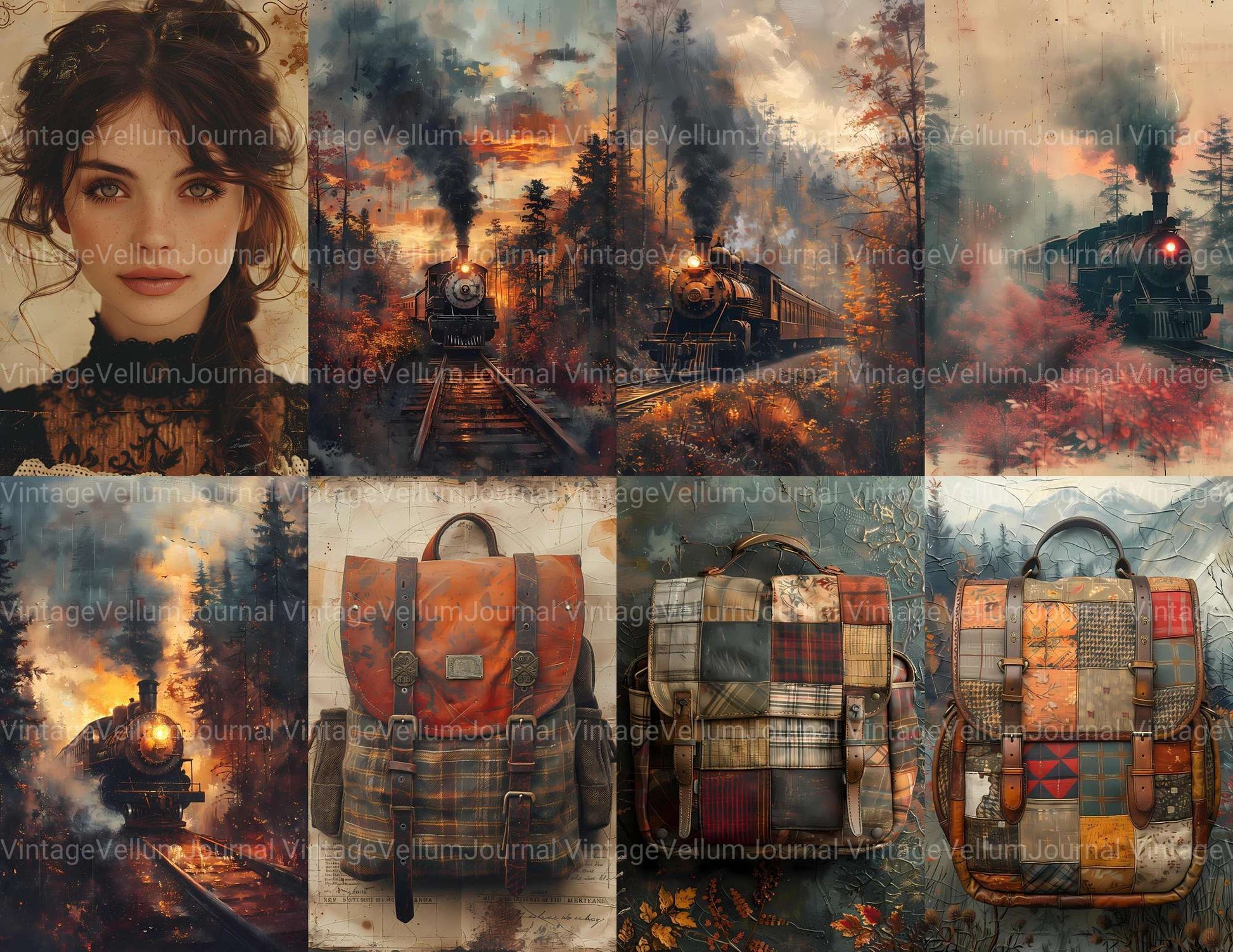 Vintage Back To School - CraftNest - Digital Crafting and Art