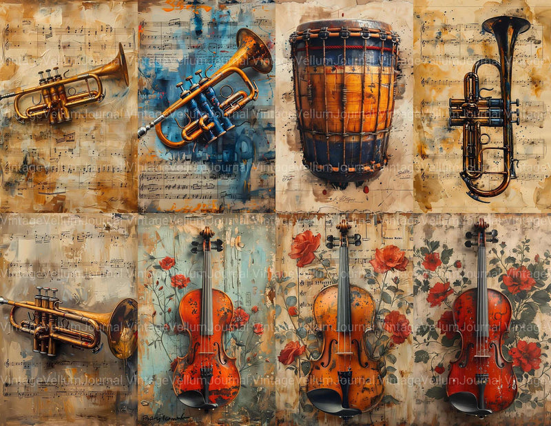 Music Back To School - CraftNest - Digital Crafting and Art