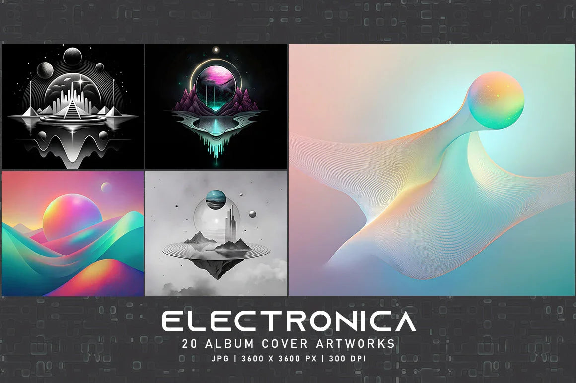 Electronica Album Covers