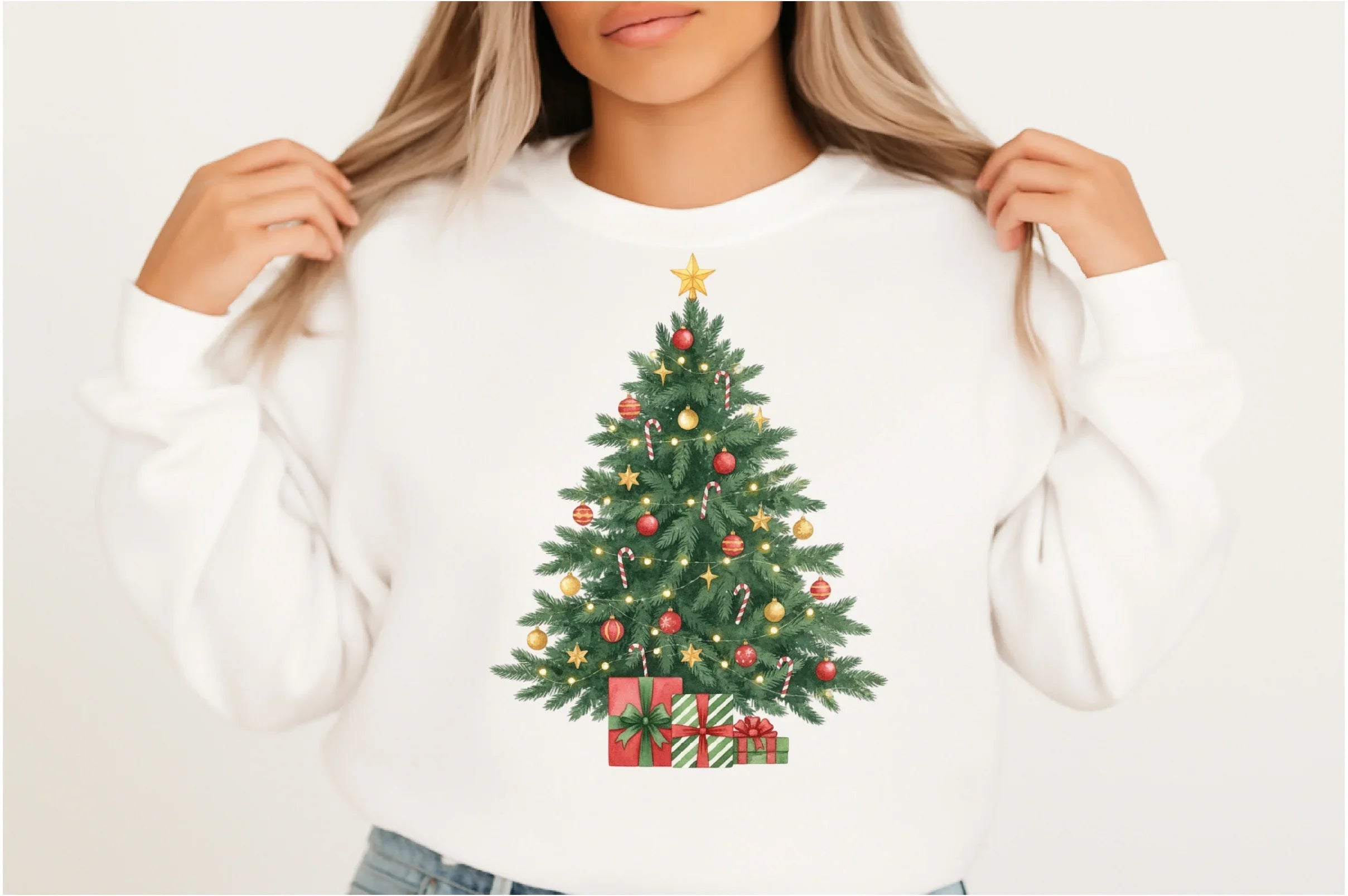 Elegant Christmas Tree Clipart Bundle - CraftNest - Digital Crafting and Art