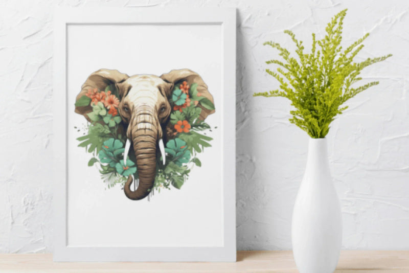 Adorable Elephant Clipart Bundle - CraftNest - Digital Crafting and Art