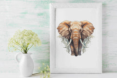 Adorable Elephant Clipart Bundle - CraftNest - Digital Crafting and Art