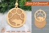 Elephant Paw Laser Cut Ornament Clipart Bundle