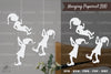 Elf Hanging Papercut Clipart Bundle