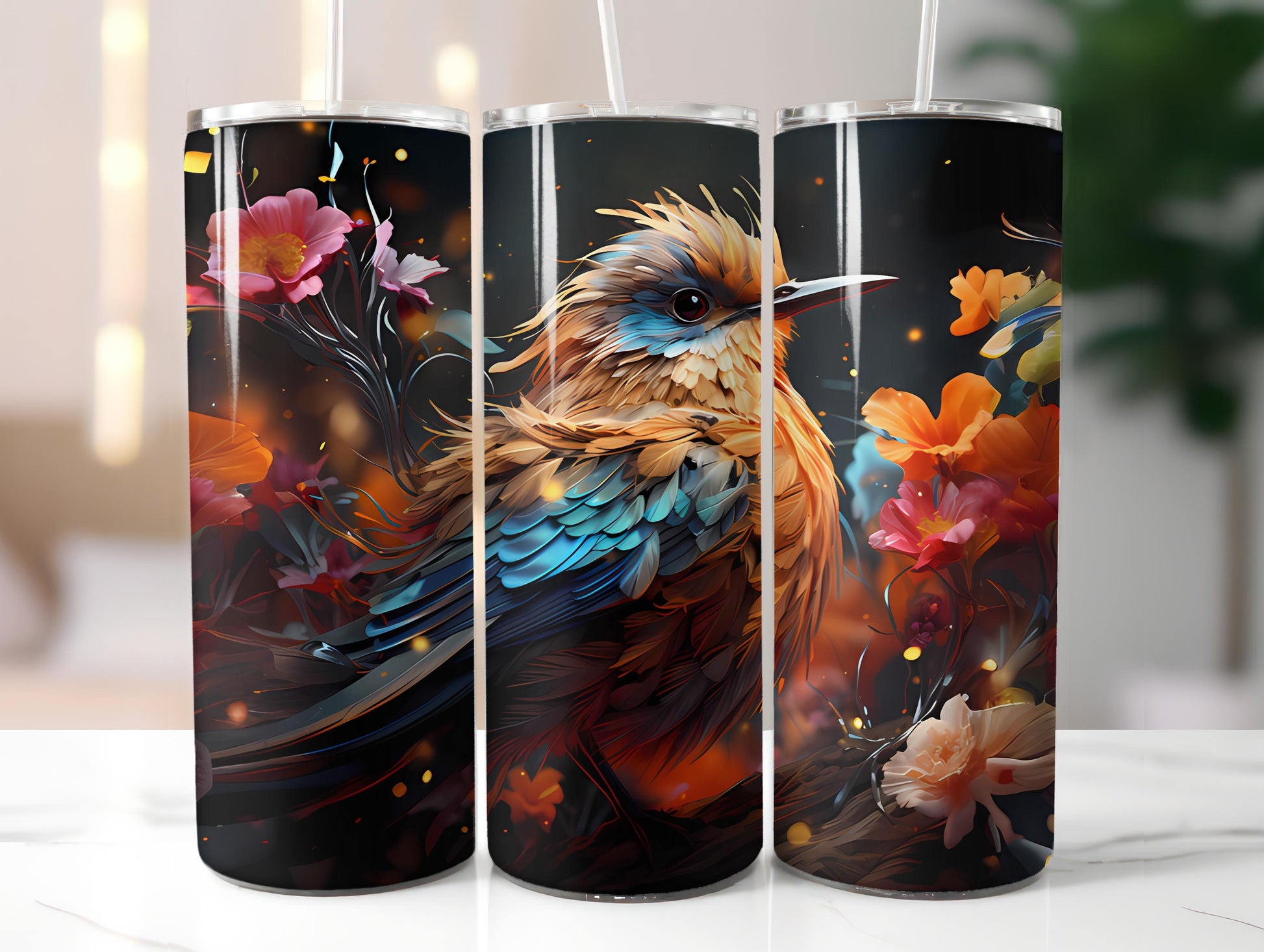 Enchanted Spring 4 Tumbler Wrap - CraftNest