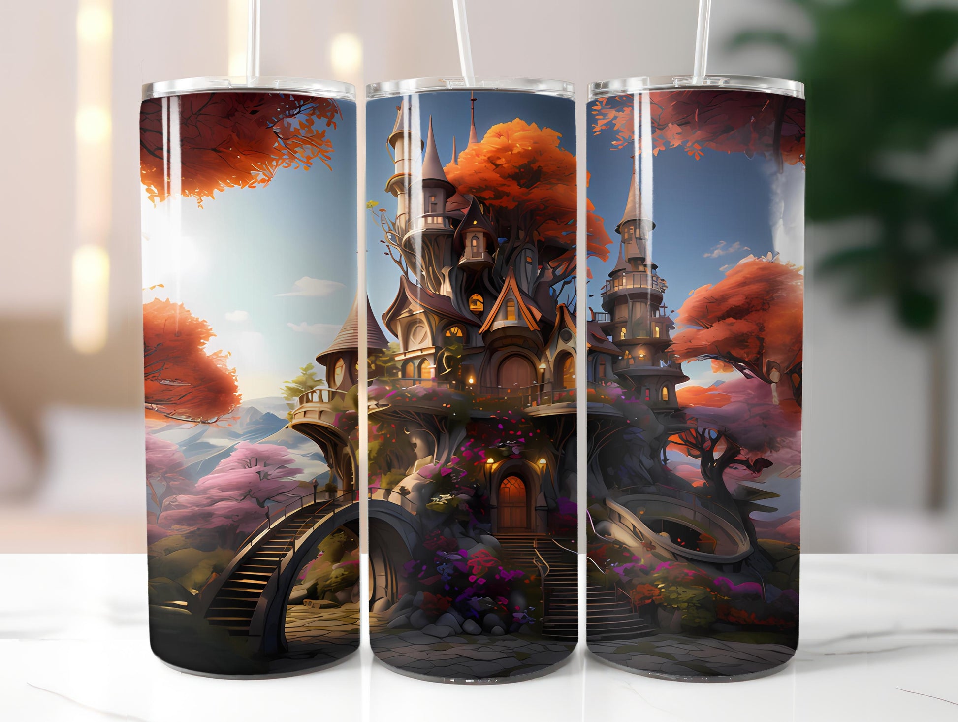 Enchanted Spring 4 Tumbler Wrap - CraftNest